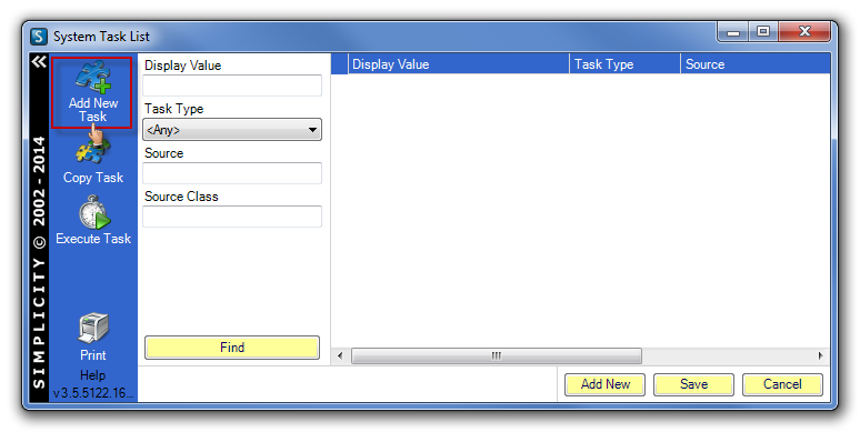 System Task